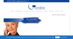 Desktop Screenshot of laresidenciamaza.com